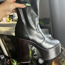  Jeffrey Campbell Women's Mexique High Heel Platform Booties