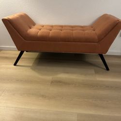 Mid-Century Retro Tufted 50" Bench