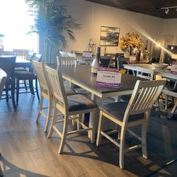 Table 4 Barstools And Bench 