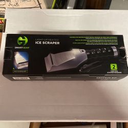 Heated Ice Scraper Lighted