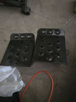Duralast Steel Wheel Chocks 2 Pack