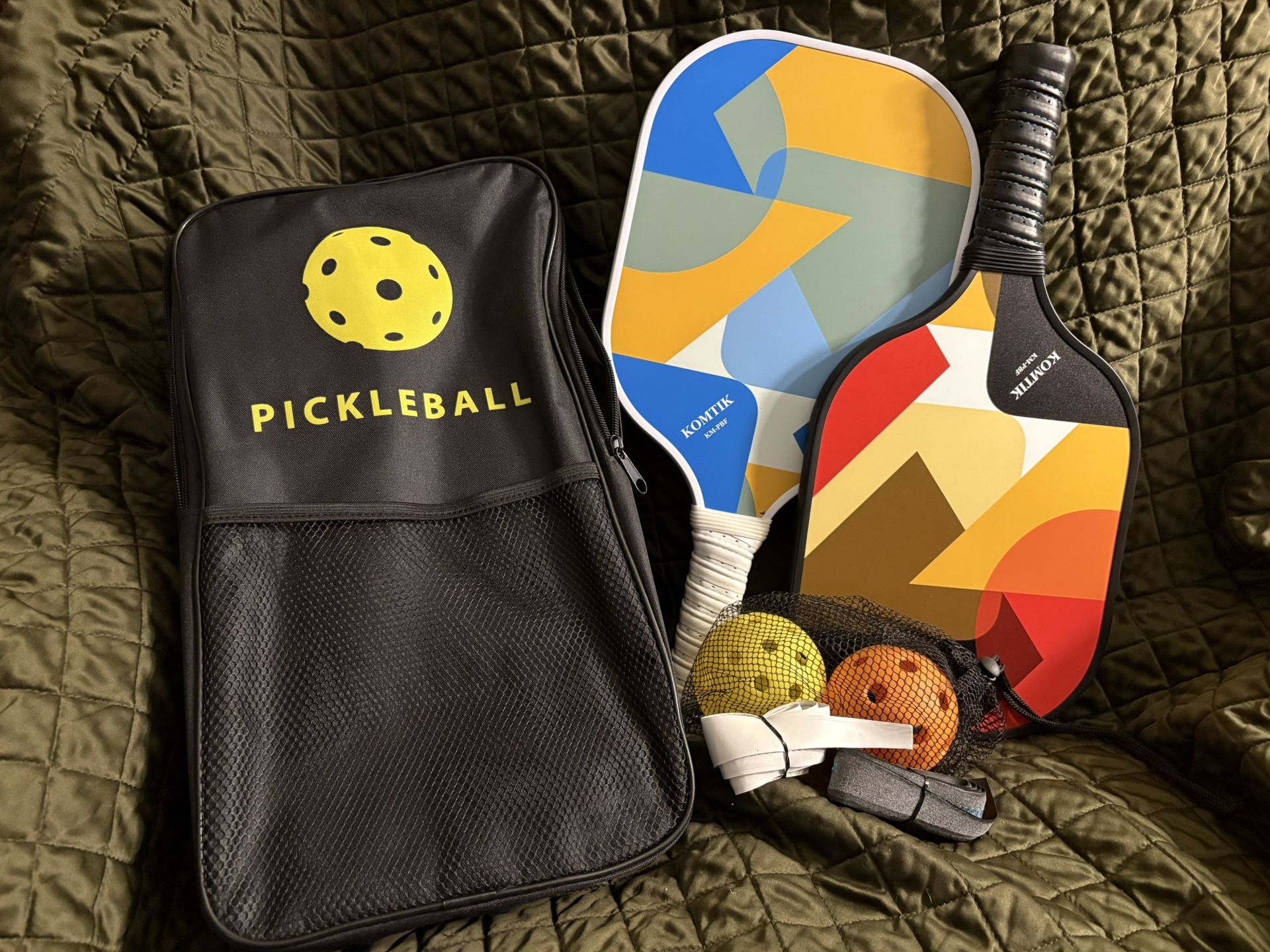 Pickleball Set With Carrying Bag