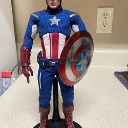 Captain America Avengers By Hot Toys