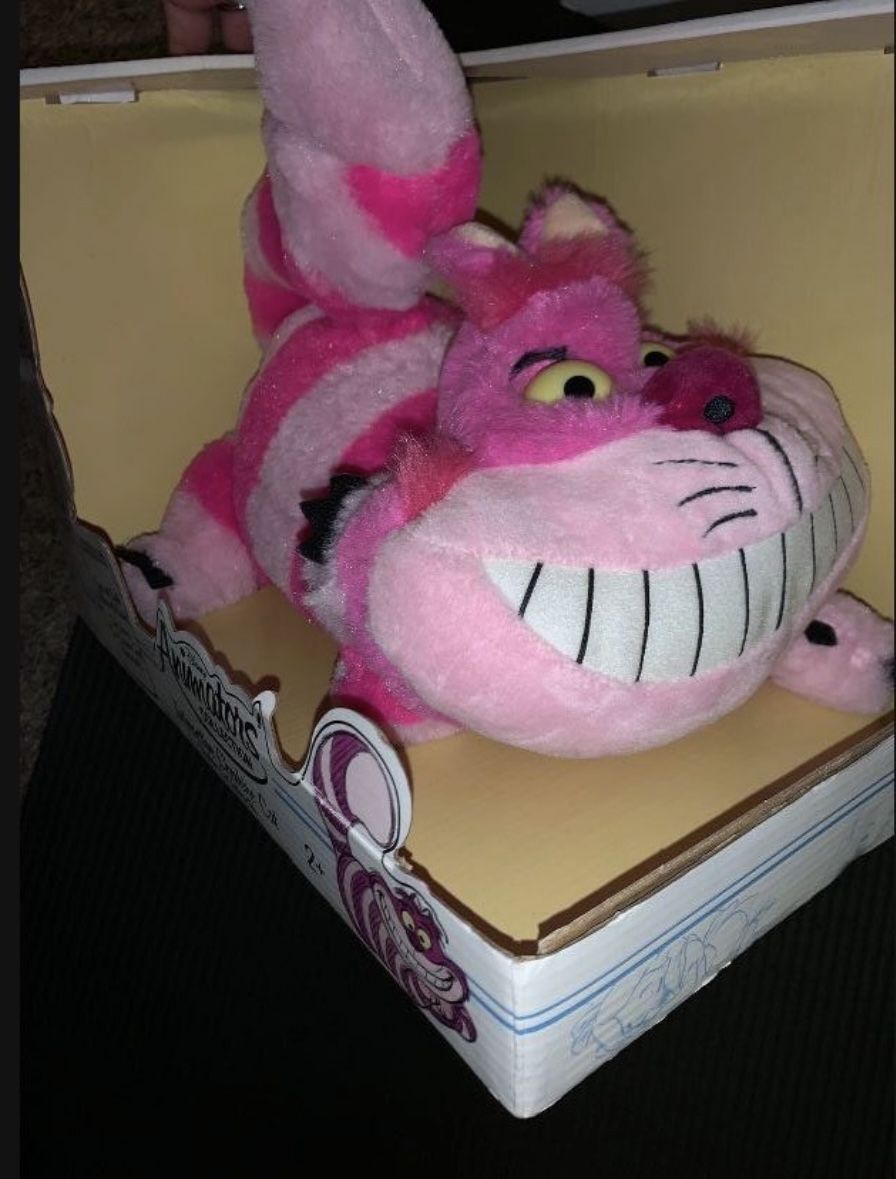 Plush Cheshire From Alice In Wonderland Animators Interactive