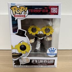 Art The Clown With Glasses - Funko Pop #1593 (Funko Shop Exclusive)