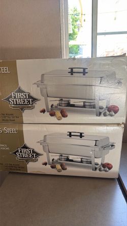 2 stainless Steel Chafee