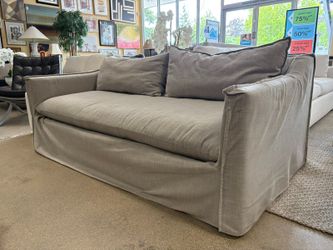 MAIDEN HOME The Dune Cloud Fabric Slipcover Sofa