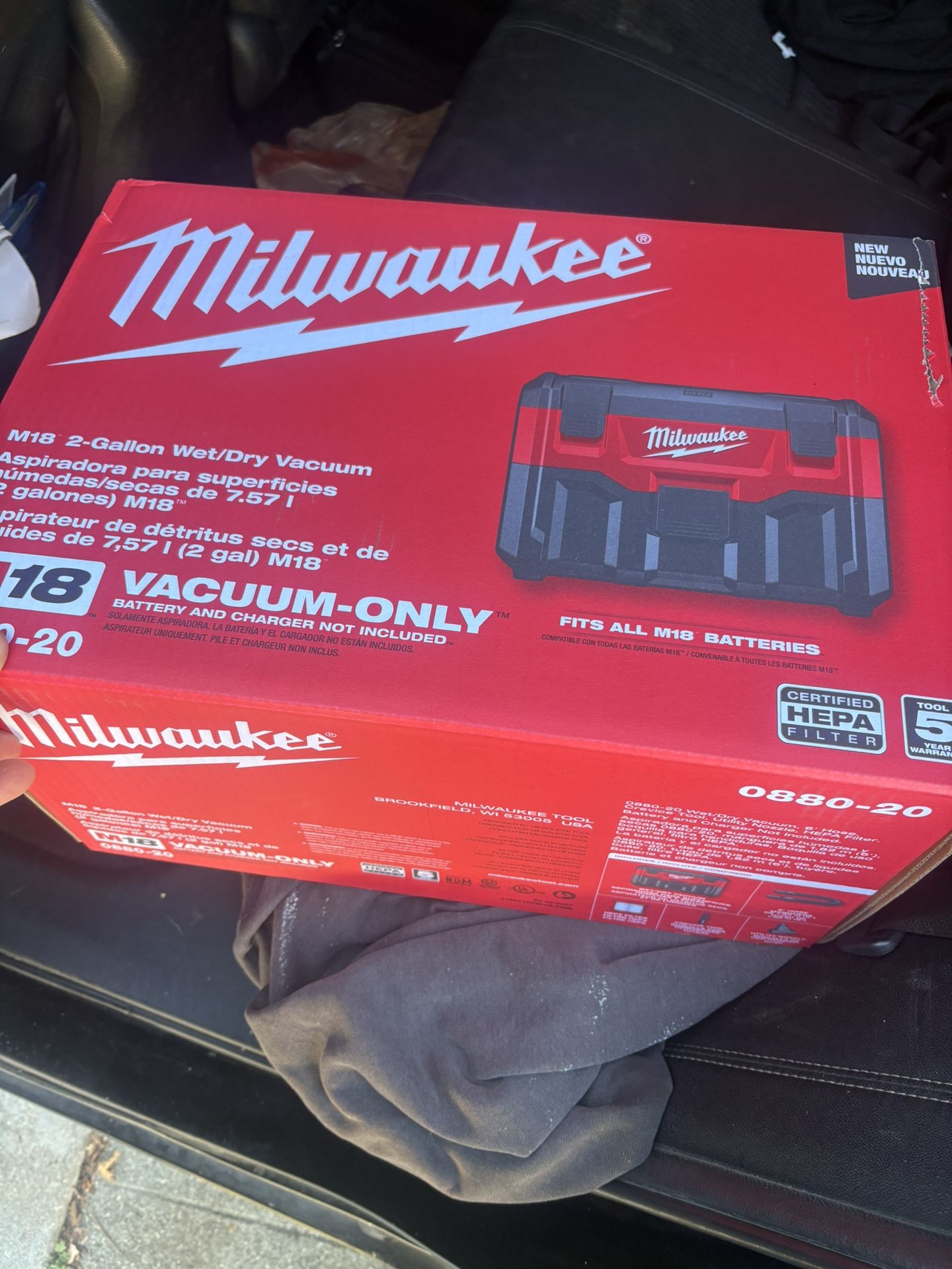 Milwaukee Power Tool Vacuum