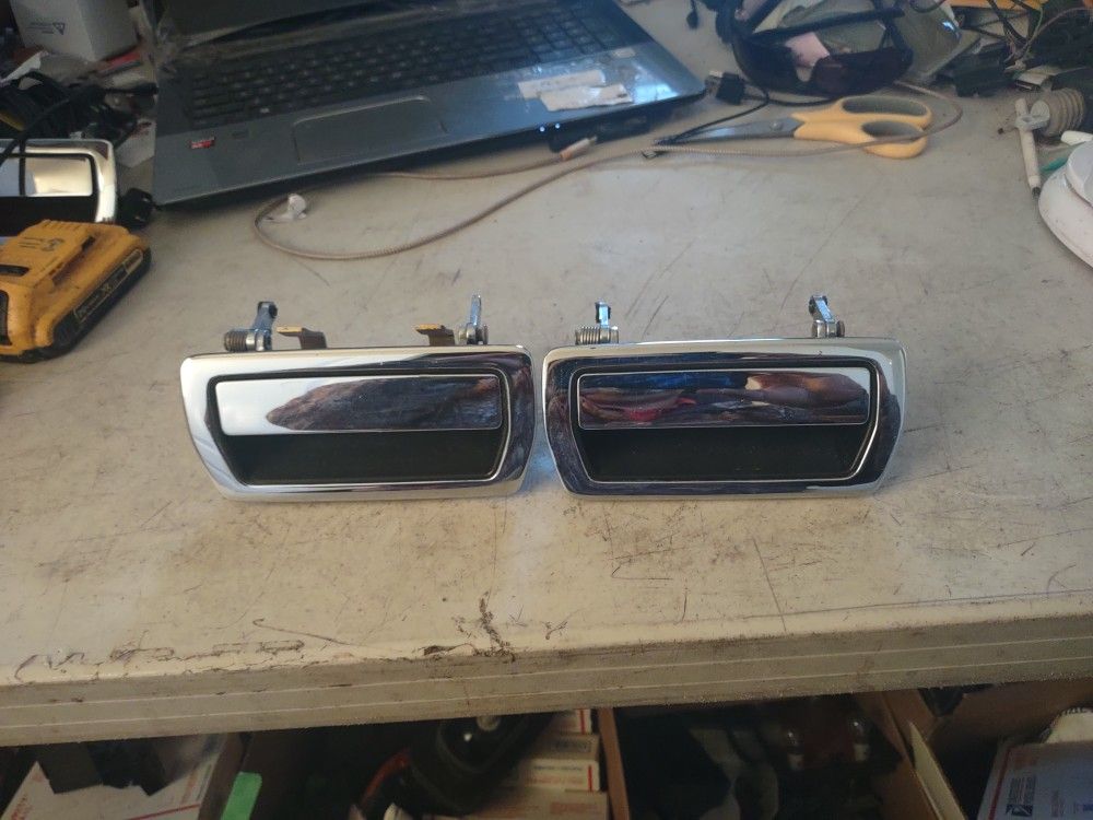 90-94 Jaguar Xj6 Rear Door Handle Also Have Exterior