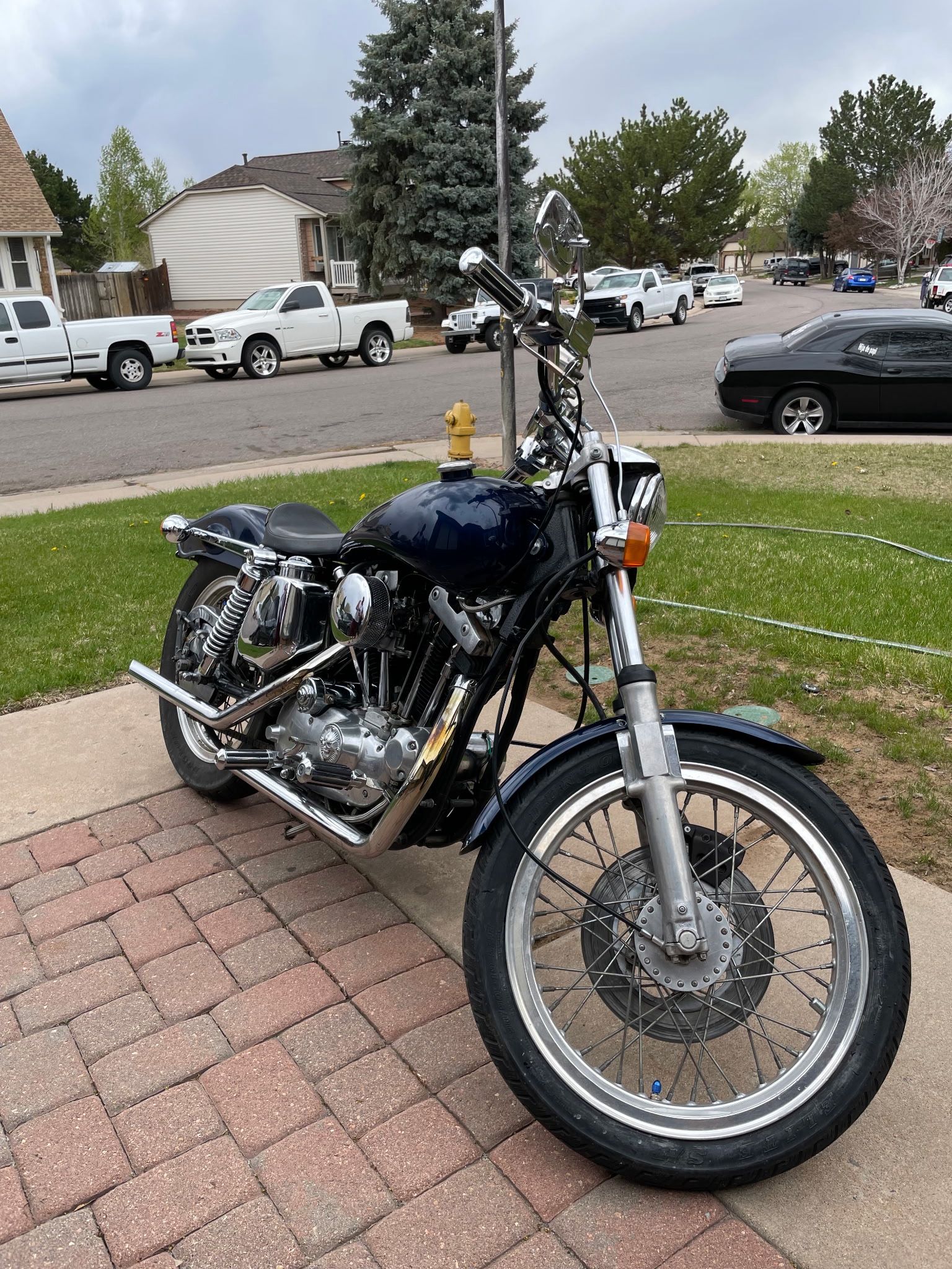 1977 Iron Head Harley Davidson