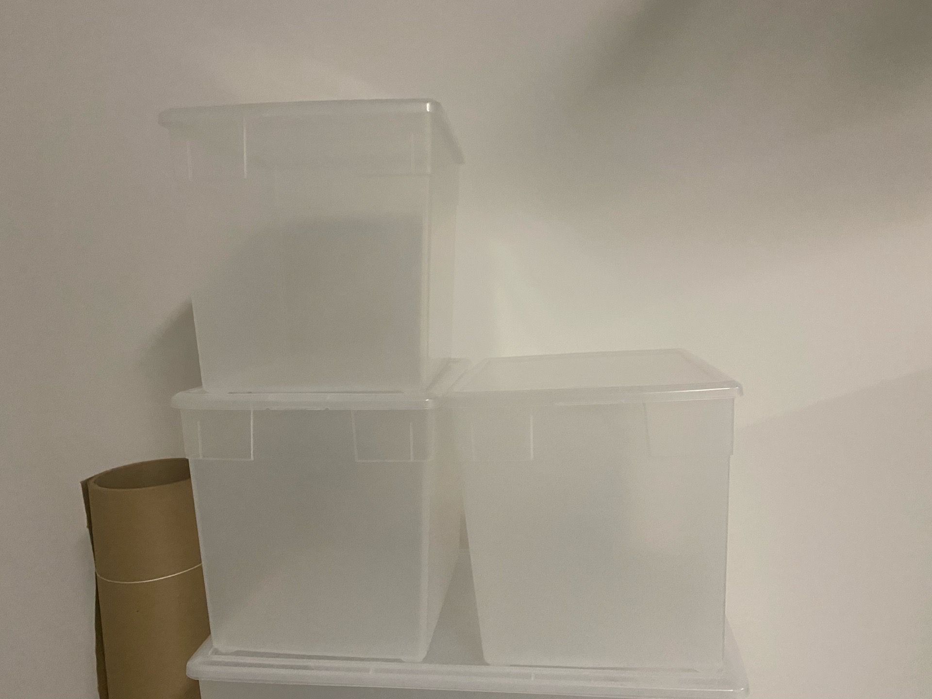 3 Container Store Deep Sweater Boxes