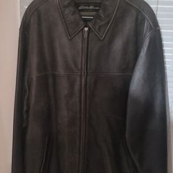 Brown Eddie Bauer Leather Jacket