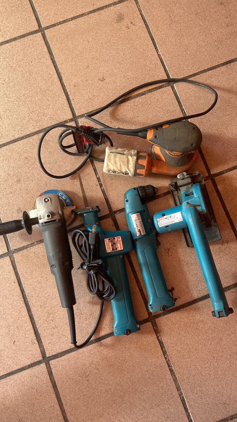 Makita Hand Tools & Angle Grinder.