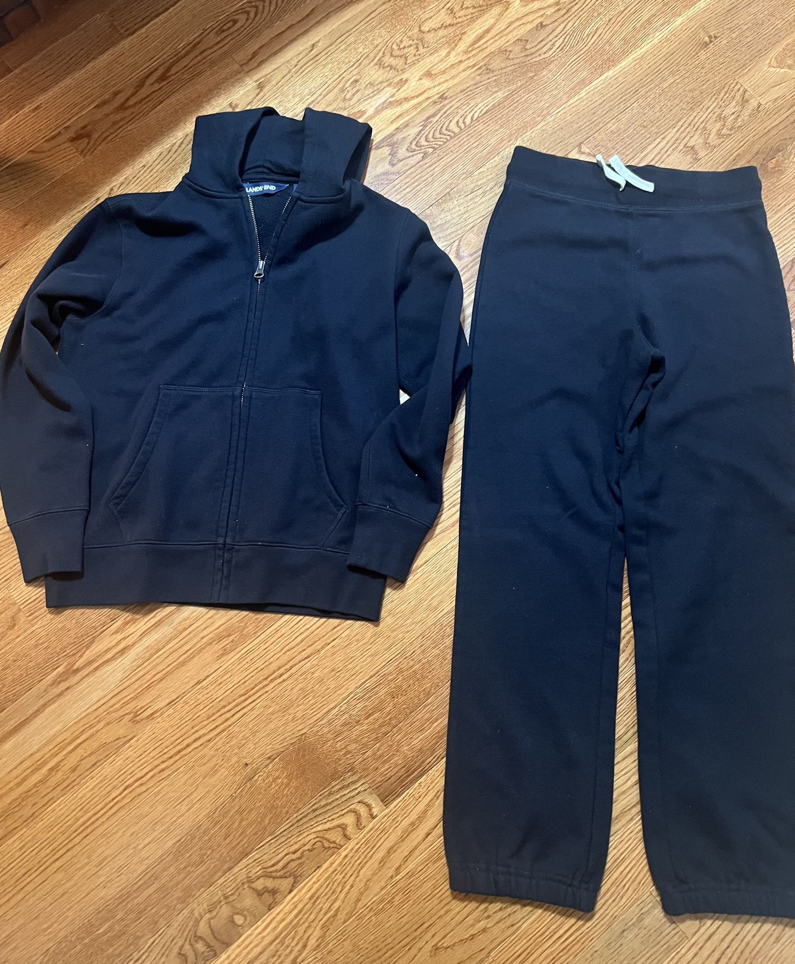 Boy’s Jogger Set Lands End Like New Youth medium 