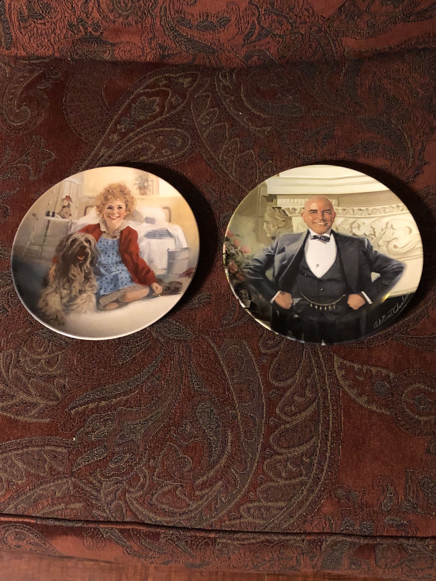 Annie Movie Collector Plates