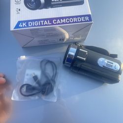 Vivitar 4K Digital Camcorder WIFI Night Vision Touch Screen Black