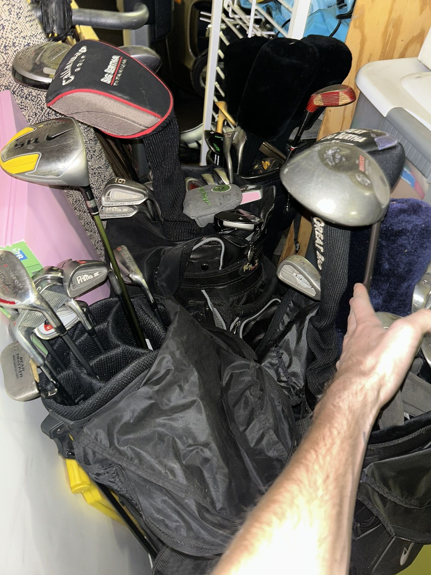 Golf Clubs All Bags And Clubs $400