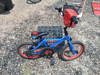 Bicicleta para nin̈os SPIDERMAN  CON LUCES