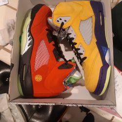 Nike Air Jordan V 5 Retro SE  "What The" size 12 (CZ5725-700)