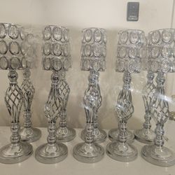 Silver  Centerpieces 10 Pices.  24"