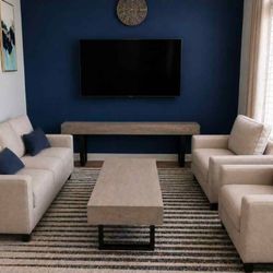 4 Piece Living Room Set