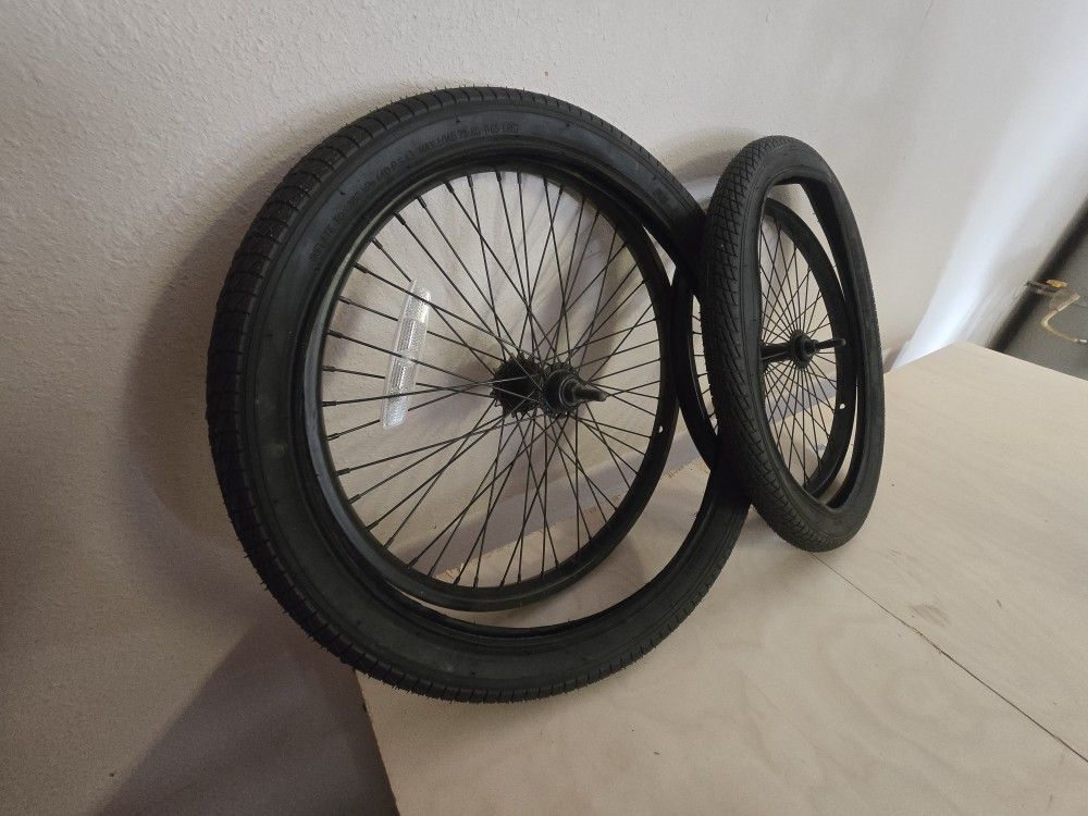 New 20" Bike Rims And Wheels. $20