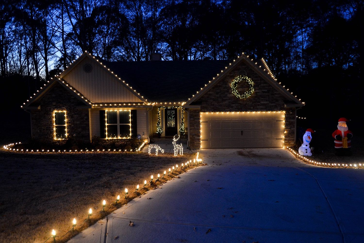Christmas and Halloween Holiday Lights