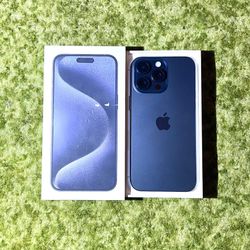 iPhone 15 Pro Max | 256GB | Blue Titanium | Factory Unlocked