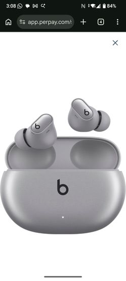 Beats - Studio Buds + True Wireless Noise Cancelling Earbuds, Cosmic Silver