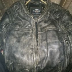 Genuine Harley 2 Into 1 Leather jacket Dauntless 