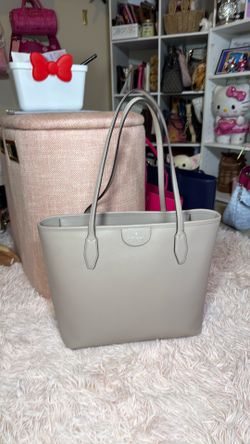 Kate Spade New York Tote Bag – Neutral Taupe/Stone Color