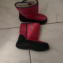 Pink Snow Boots Size 5