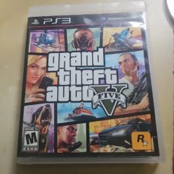 PS3 Grand Theft Auto V Video Game 