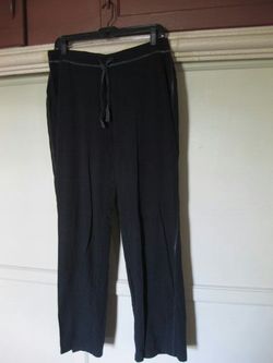 Black Jersey Lightweight Sweatpants