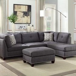 Brand New Sectional  With The Ottoman  Included  In Stock 