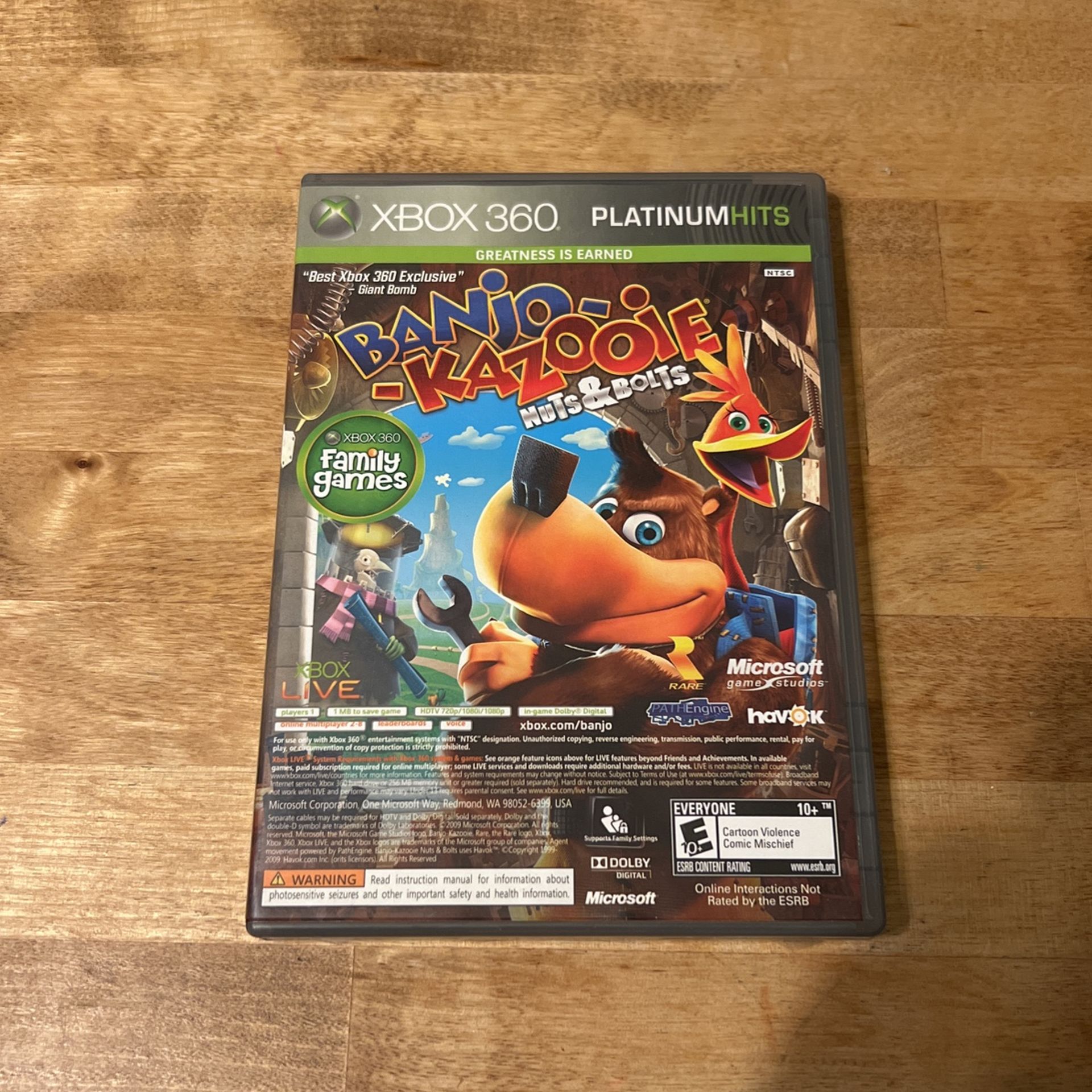 Banjo-Kazooie: Nuts & Bolts / Viva Pinata -- Platinum Hits