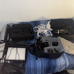 Full Photography and Videography equipment