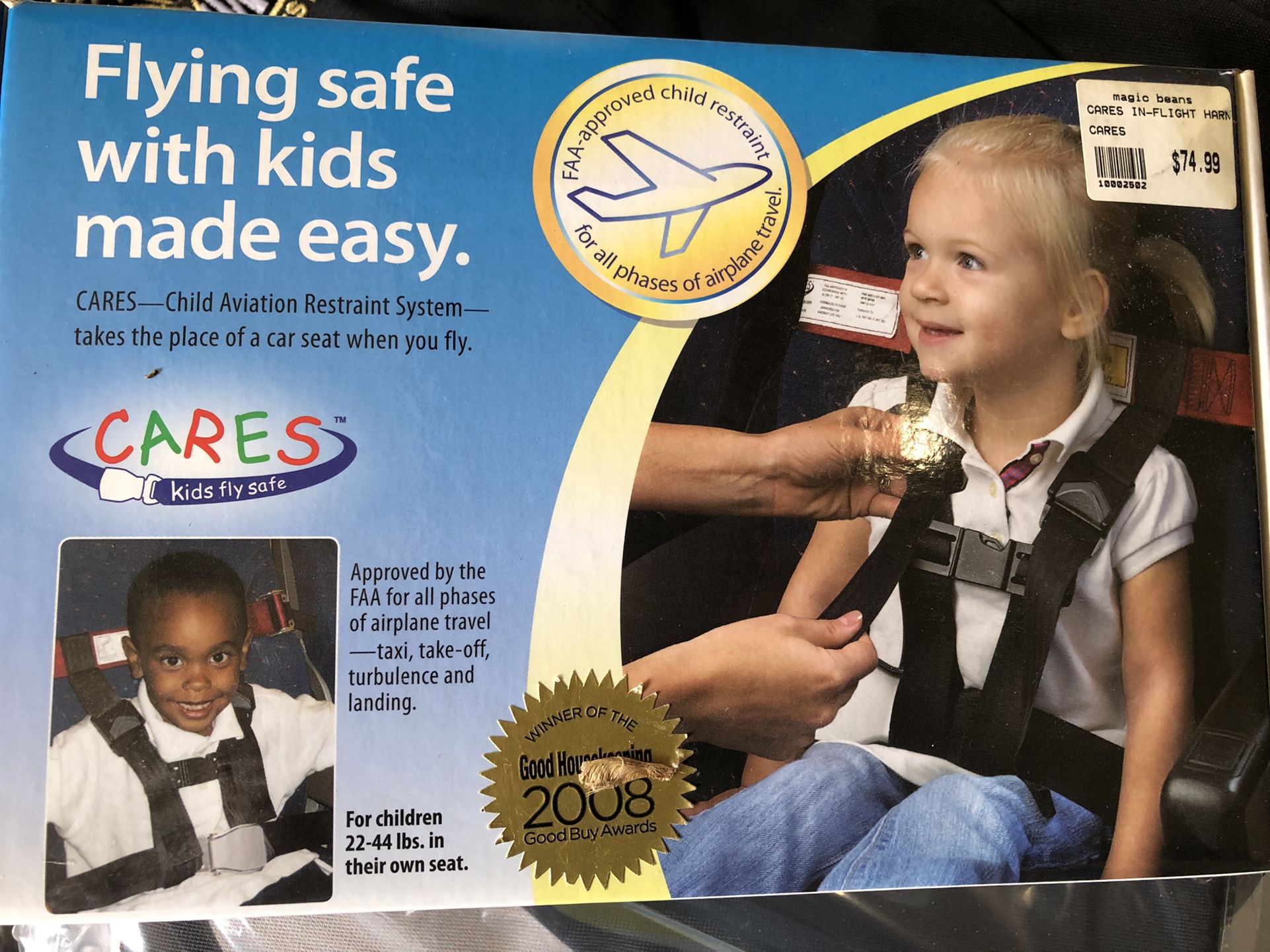 Airplane Child Safety Restraint