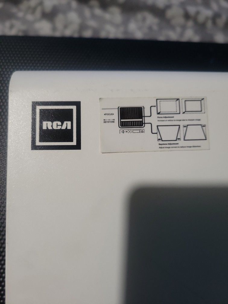 RCA projector.