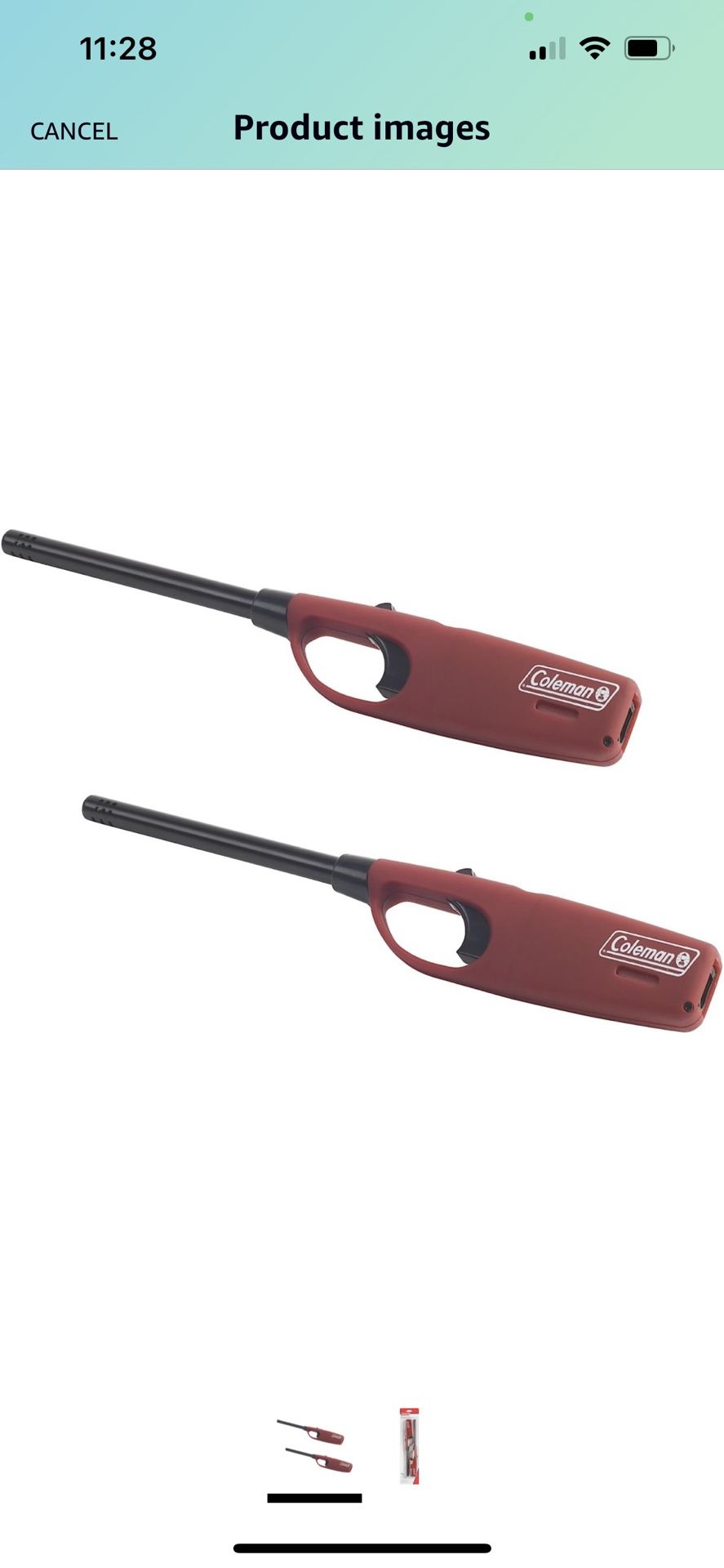 Coleman Disposable Butane Lighters x 2