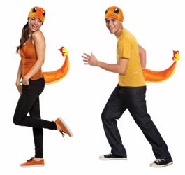 Pokémon Charmander Accessory Kit Costume (New)