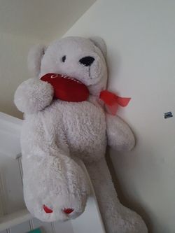 Giant be mine teddy bear