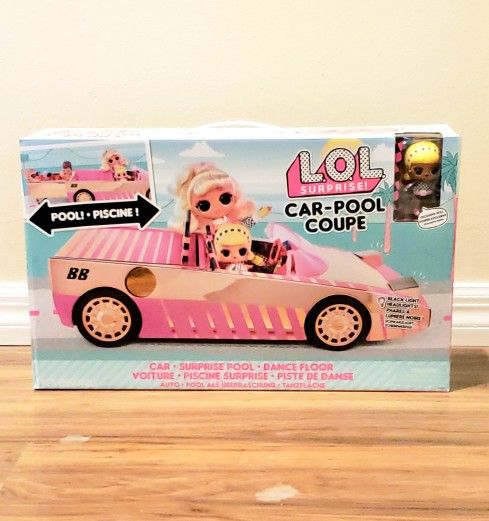LOL Surprise Car Pool Coupe NEW! $32