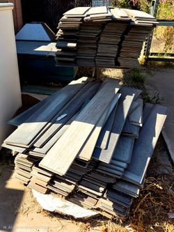 FREE retired laminated flooring