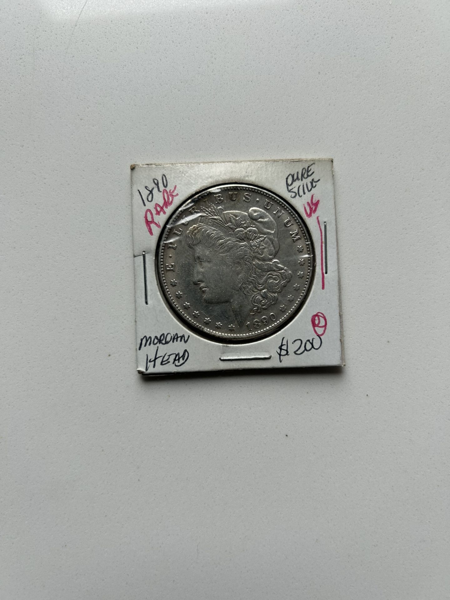 1890 Morgan Silver Dollar