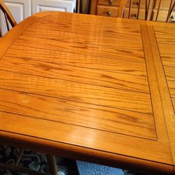 All Oak Vintage Table From Stanley Furniture 