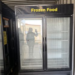 Two Glass Door Freezer 