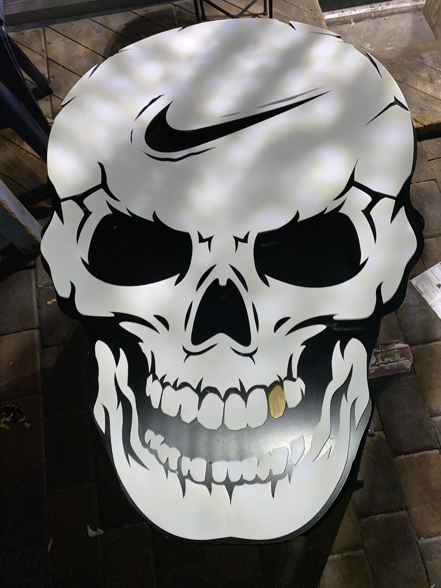 Metal skull