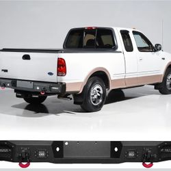 Rear Bumper Black Powder Coated For F-150 1(contact info removed)