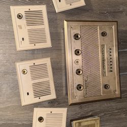 Vintage Nutone Intercom System And Radio